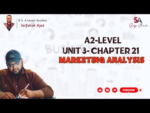Unit 3: Marketing (A2)
