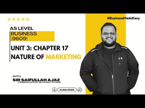 Unit 3: Marketing (AS)